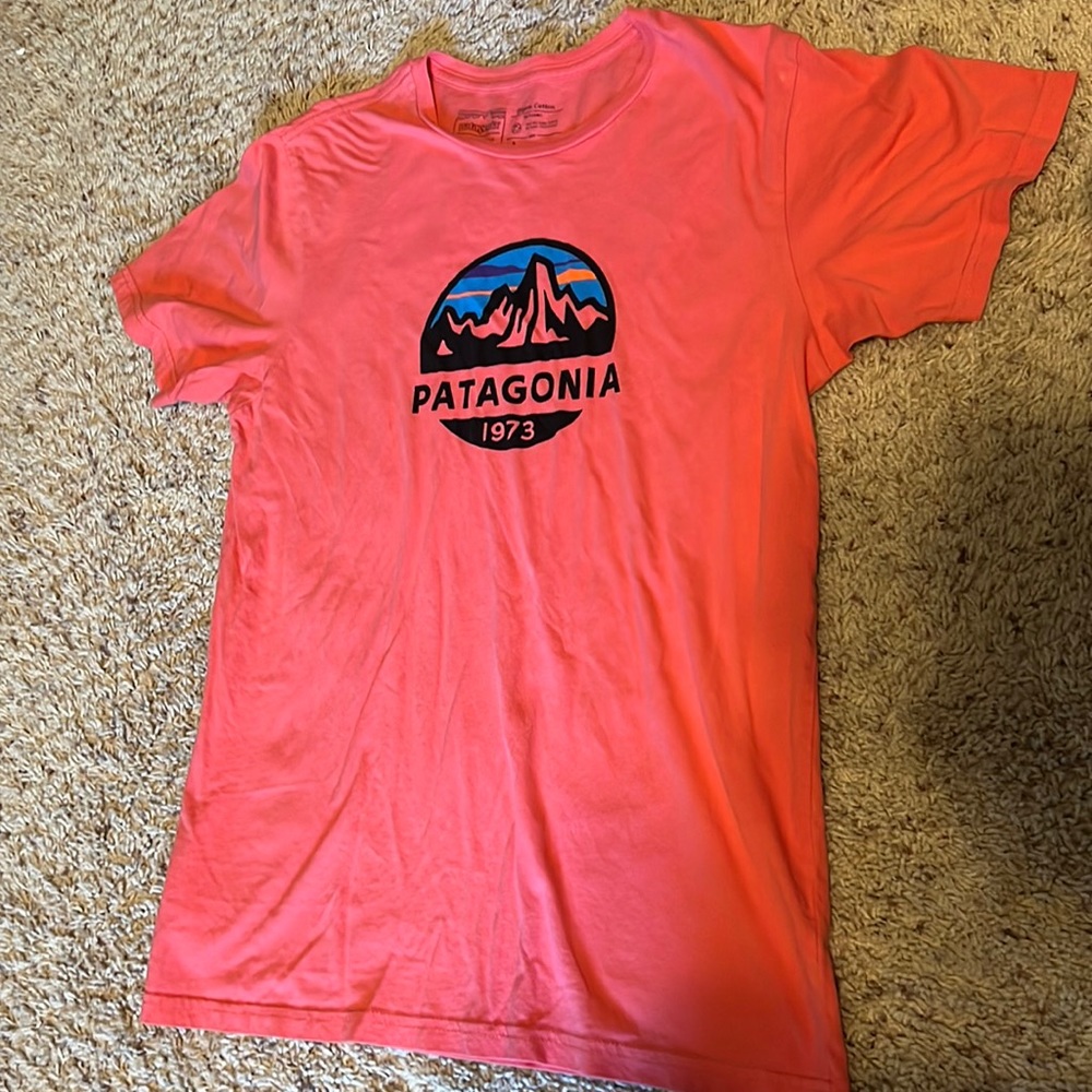 LIKE NEW Patagonia super soft organic cotton slim-fit unisex adult size M tee!